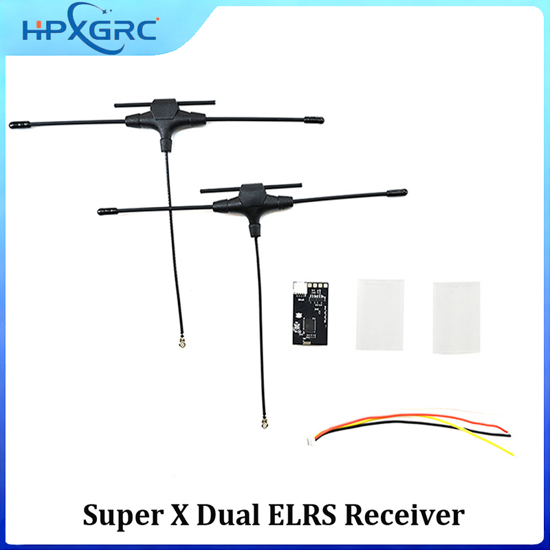 Drone Rc Frequency - HPXGRC-Super X Dual ELRS Receiver, 2.4G