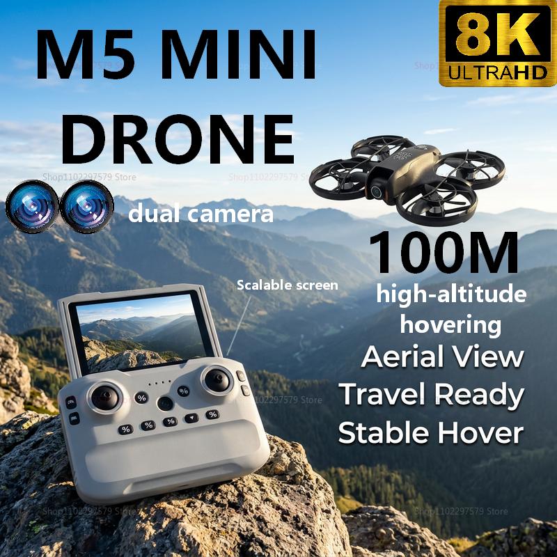 Drone Rc Gps - 2026 New M5 Mini Drone 8K