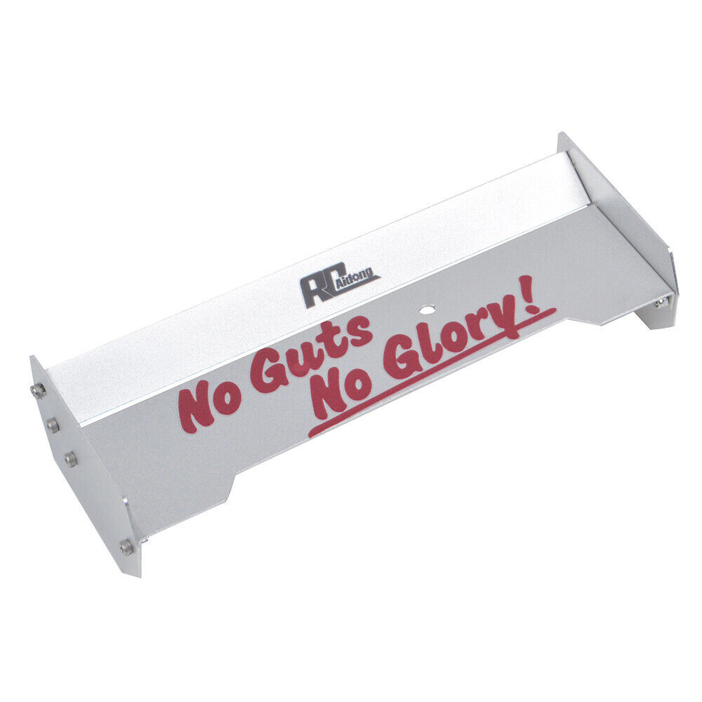 Rc Wing Glider - Metal Rear Wing Spoiler w/Sticker for
