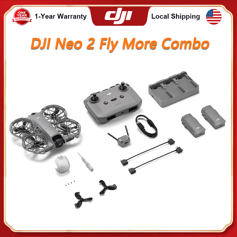 Drone Rc N3 3 Batteries - DJI Neo 2 Fly More Combo