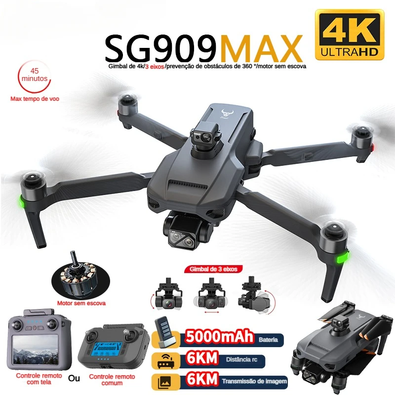 Drone Rc Harness - ZLL SG909 SG909MAX Professional Drone With