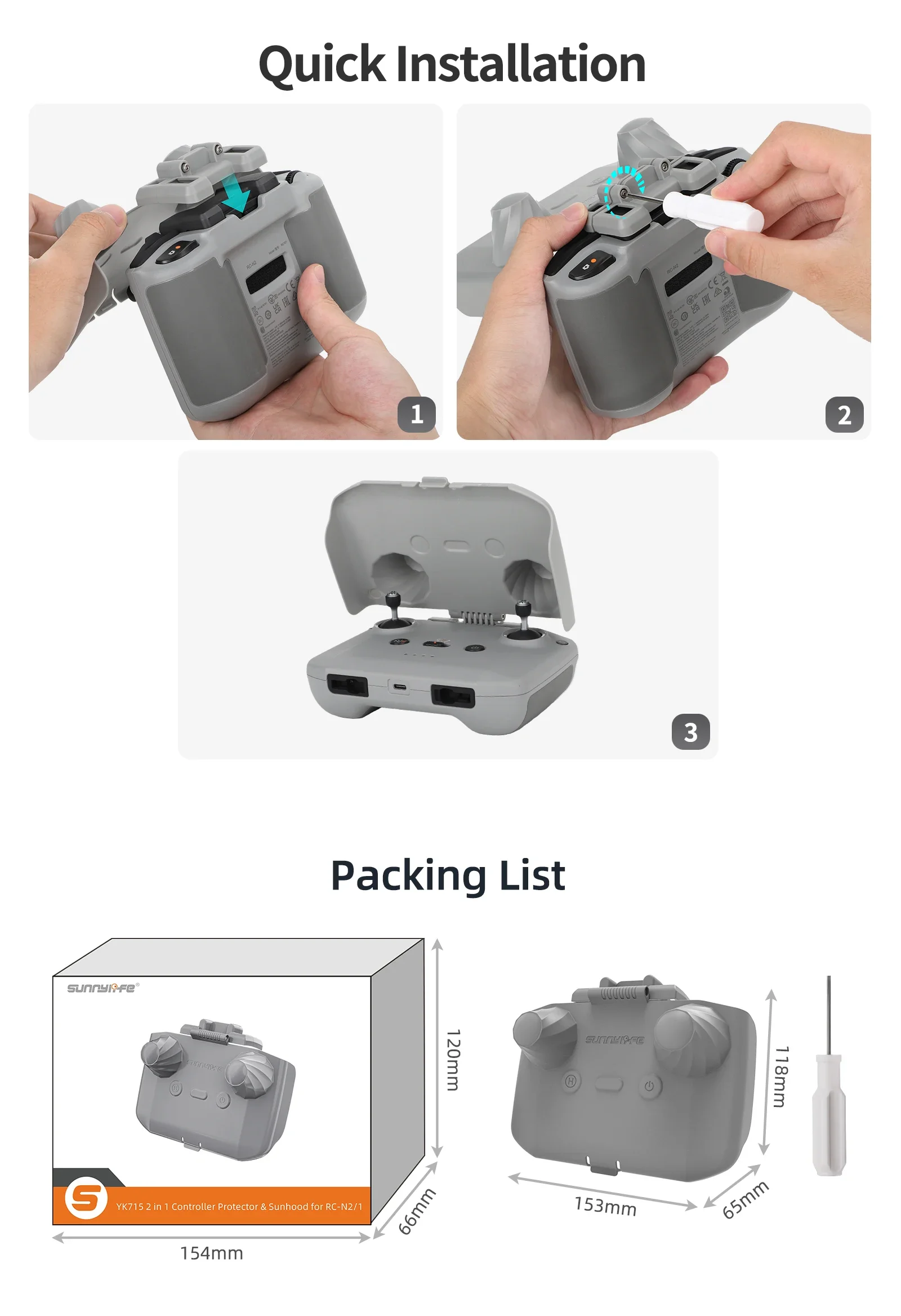 2 in 1 Controller Protector Su – Drone Rc N3 Bewertung und Preis