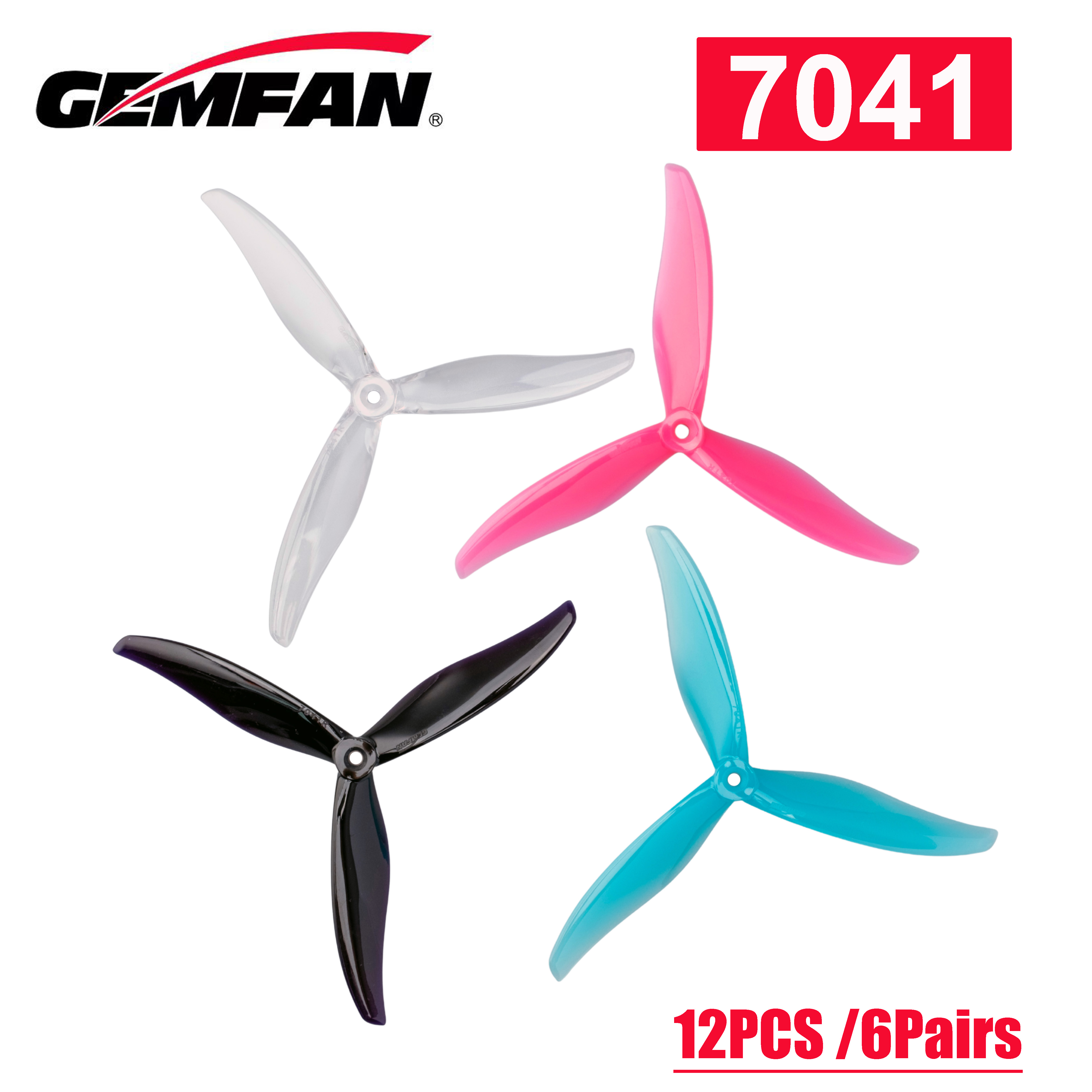 NEW12PCS /6Pairs Gemfan Flash  – Drone Rc Pro Bewertung und Preis