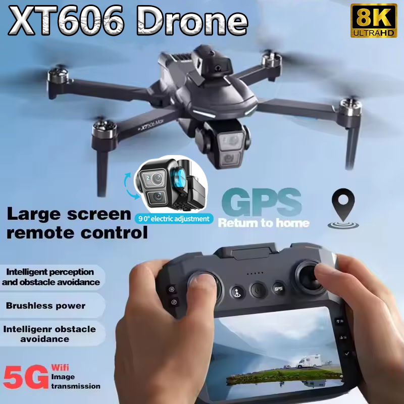 XT606 MAX GPS NEW Drone 8k Pro – Drone Top Rc Bewertung und Preis
