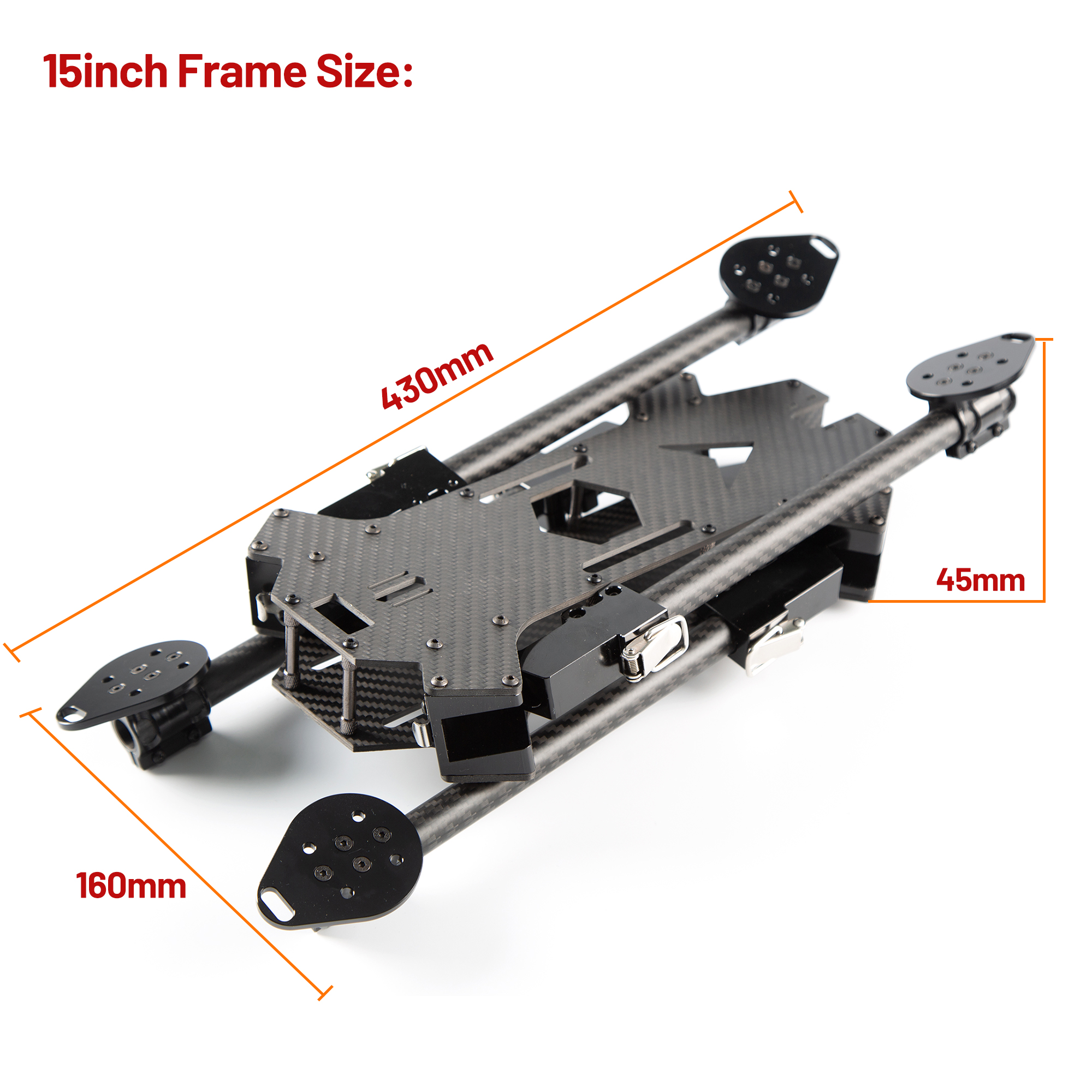 15inch /17inch FPV Carbon Fibe – Drone Rc Diy Bewertung und Preis