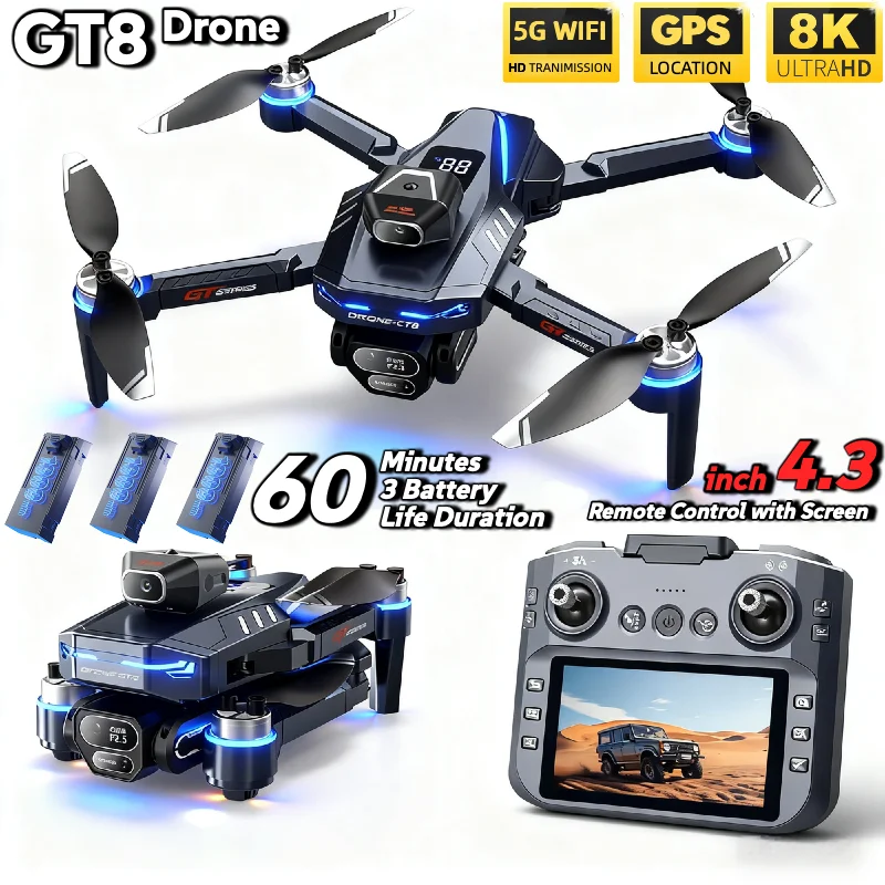 HOT For LSRC GT8 Drone 4K Prof – Drone Gt8 Rc Bewertung und Preis