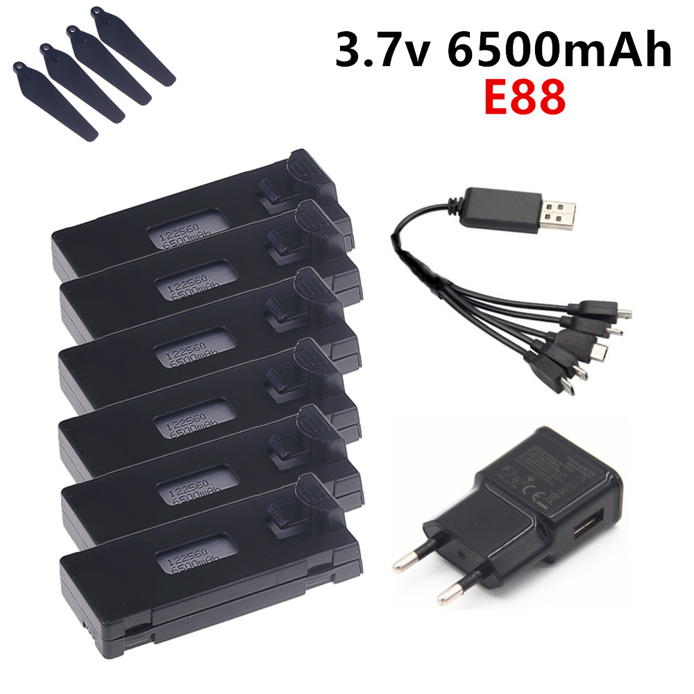 3.7V 6500mAh Lipo Battery For  – Drone E88 Rc Quadcopter Bewertung und Preis