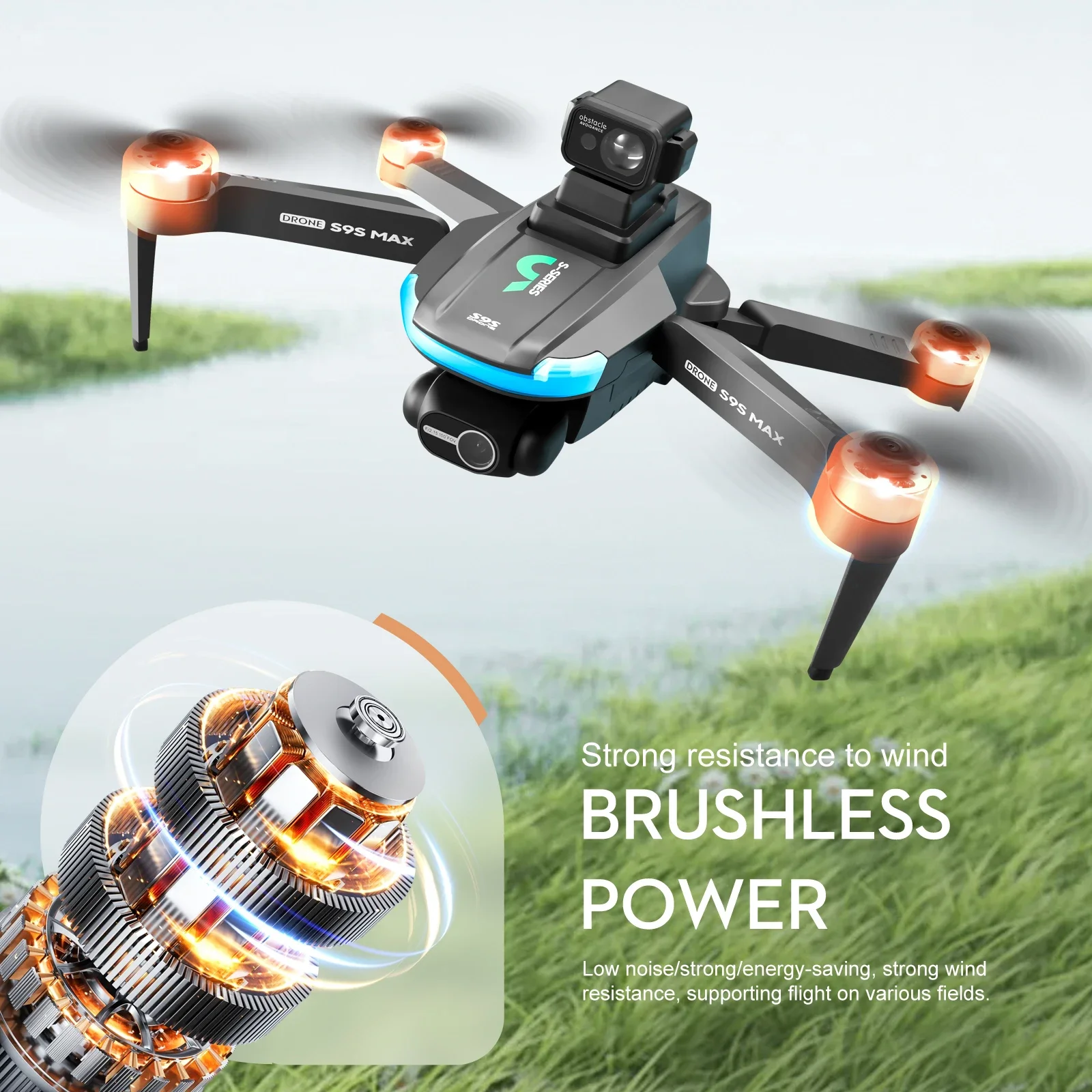 NEW S9S MAX MINI Drone 4K 2-Ax – Rc Drone Uav Bewertung und Preis