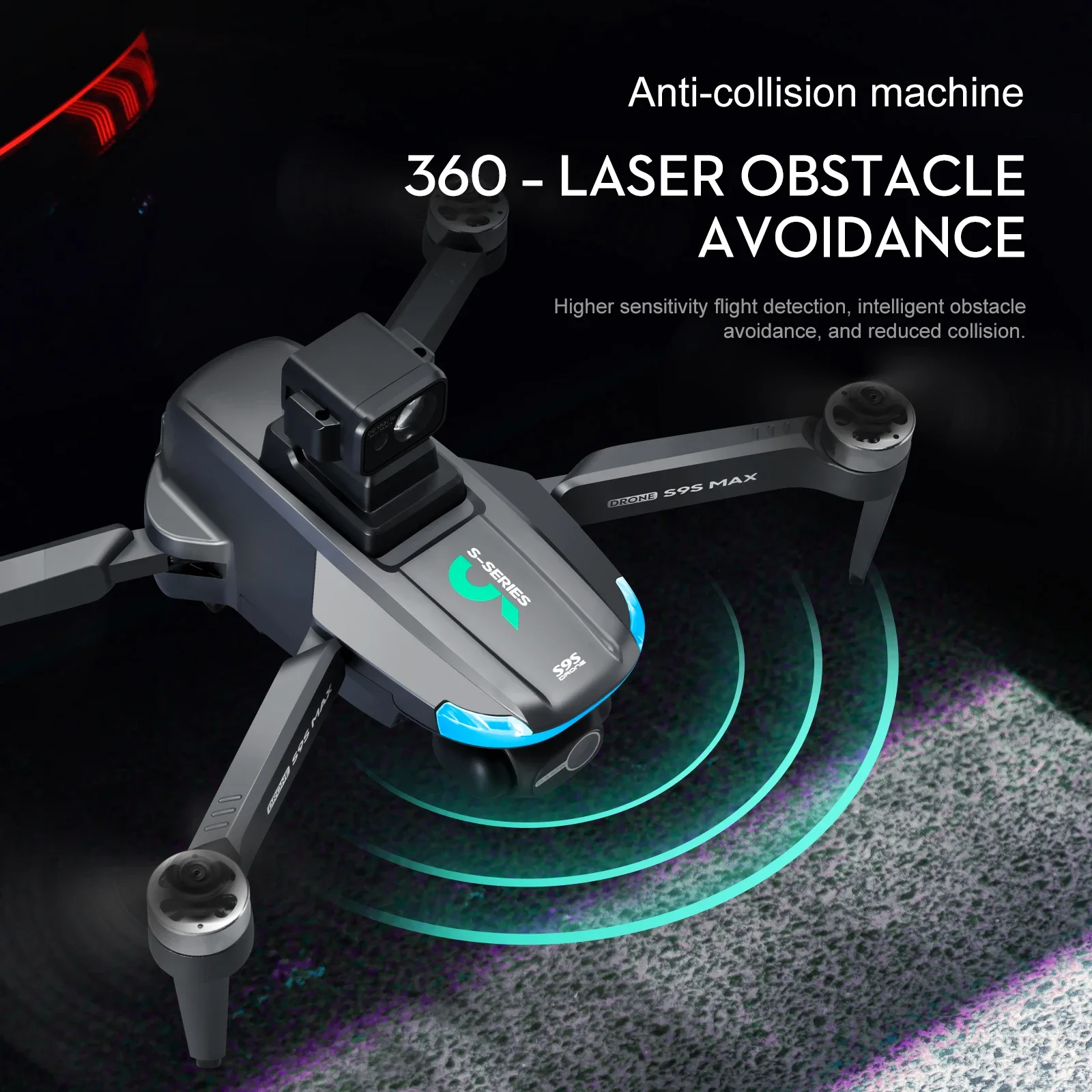 NEW S9S MAX MINI Drone 4K 2-Ax – Rc Drone Uav Bewertung und Preis