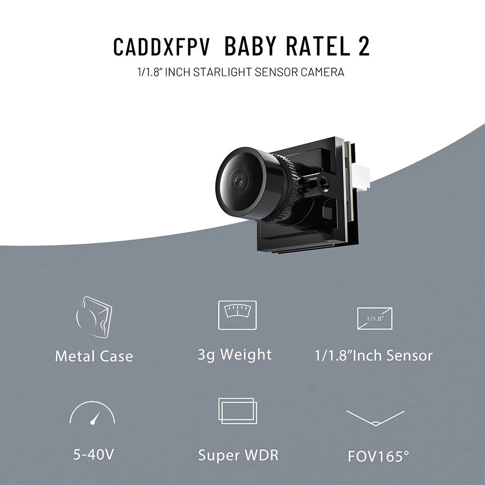 CADDX Micro FPV Camera Ratel 2 – Caddx Fpv Camera Bewertung und Preis