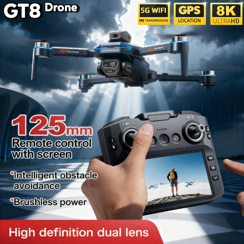 For Genuine GT8 Drone 4K Profe – Drone Gt8 Rc Bewertung und Preis
