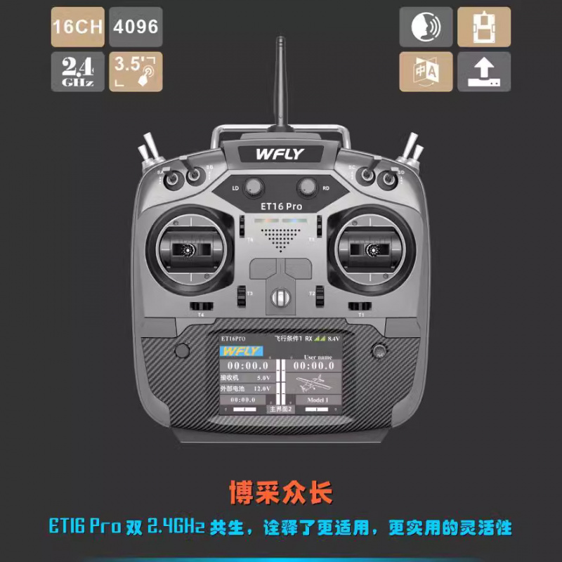 WFLY ET16 PRO 16-Channel FPV D – Drone Rc Frequency Bewertung und Preis