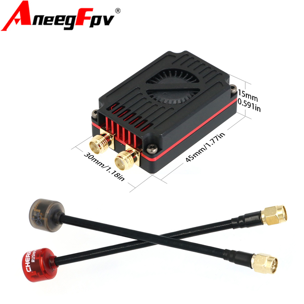 RUSHFPV 4.9G 5.8G 2.5W VTX 8+  – Drone Rc Frequency Bewertung und Preis