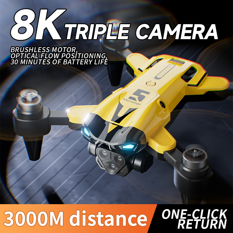 Brushless RC Drone 8K Triple C – Drone Rc Flight Controller Bewertung und Preis