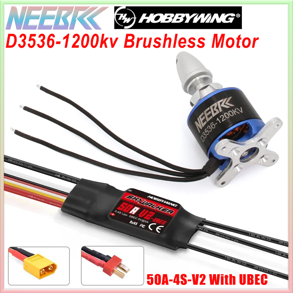 3536 1200KV Brushless Motor 2- – Rc Wing Glider Bewertung und Preis