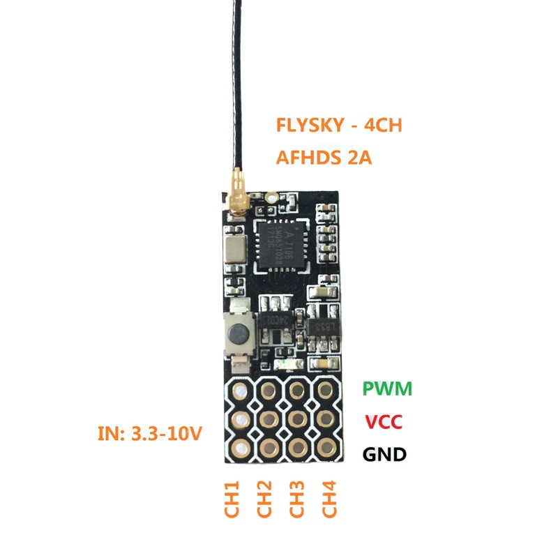 Flysky FS2A Mini Receiver 4CH  – Rc Drone Uav Bewertung und Preis