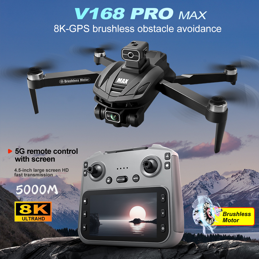 V168 PRO Max GPS Drone 8K Prof – Drone Rc Pro Bewertung und Preis