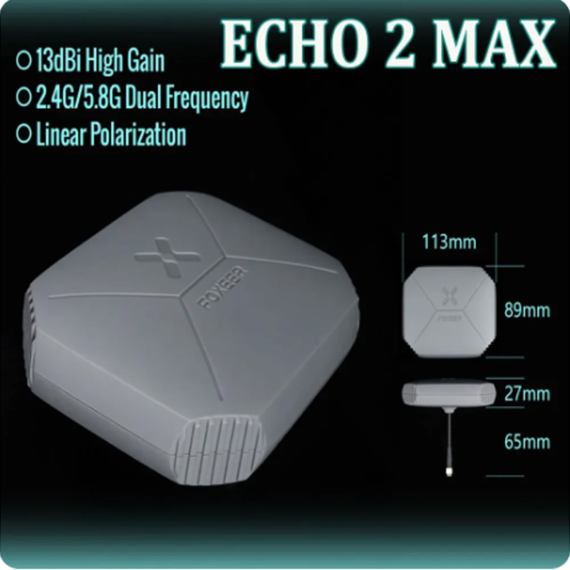 Foxeer Echo 2 Max 13dBi 5.8G 2 – Drone Rc Frequency Bewertung und Preis