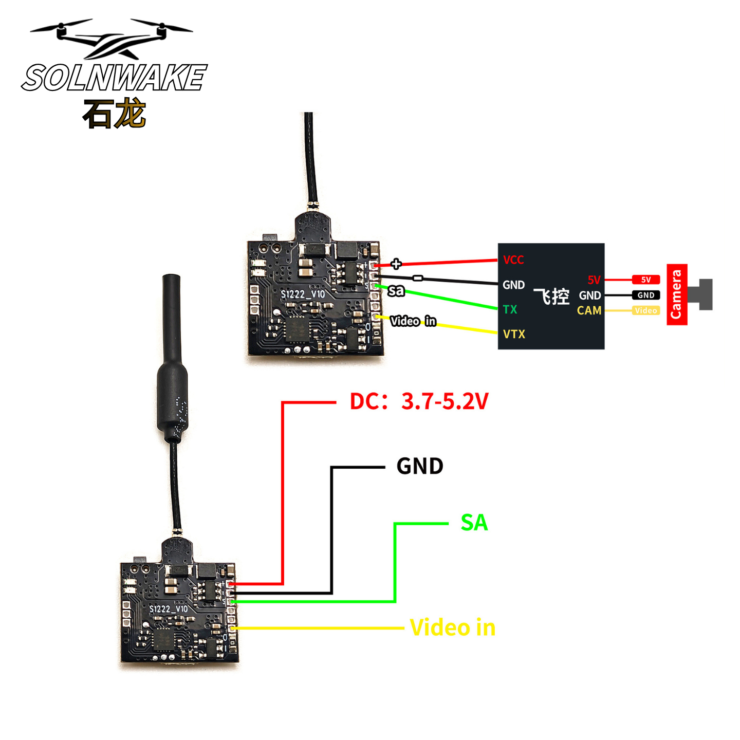 SLONWAKE Nano 5.8G 48CH 200mW  – Drone Rc Diy Bewertung und Preis