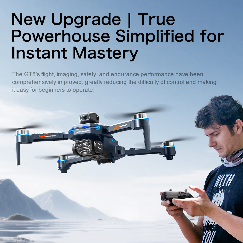 Lenovo GT8 drone 8K HD dual ca – Drone Gt8 Rc Bewertung und Preis