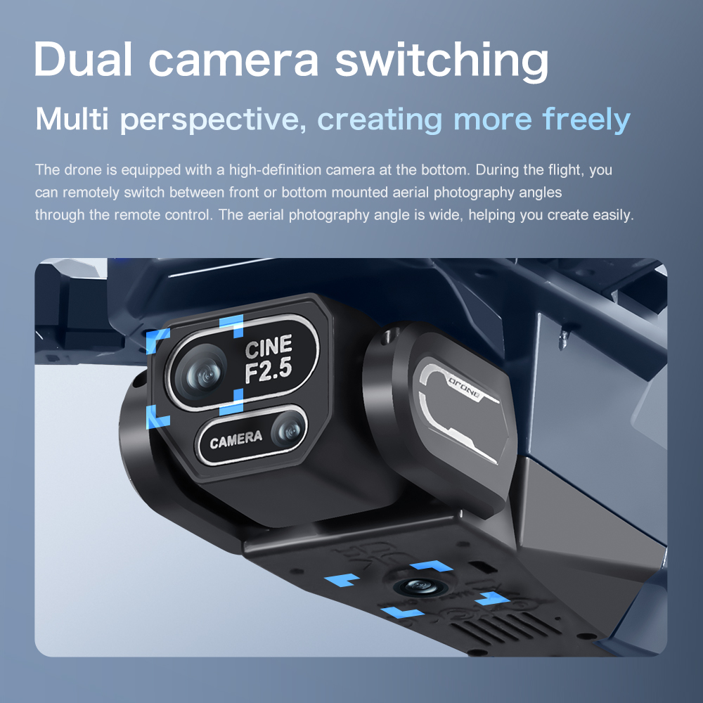 Lenovo GT8 drone 8K HD dual ca – Drone Gt8 Rc Bewertung und Preis