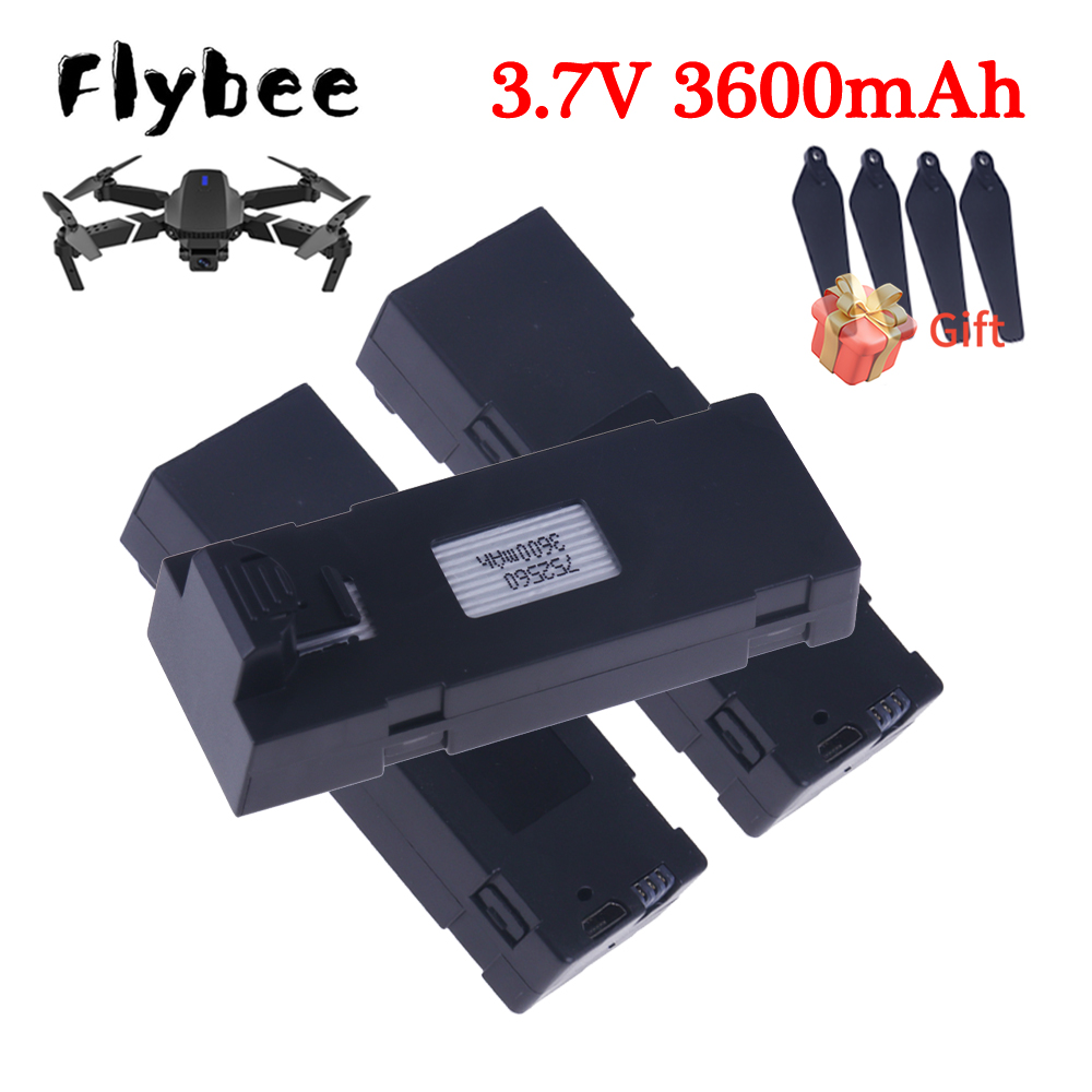 3.7V 3600mAh Upgrade E88 Batte – Drone E88 Rc Quadcopter Bewertung und Preis