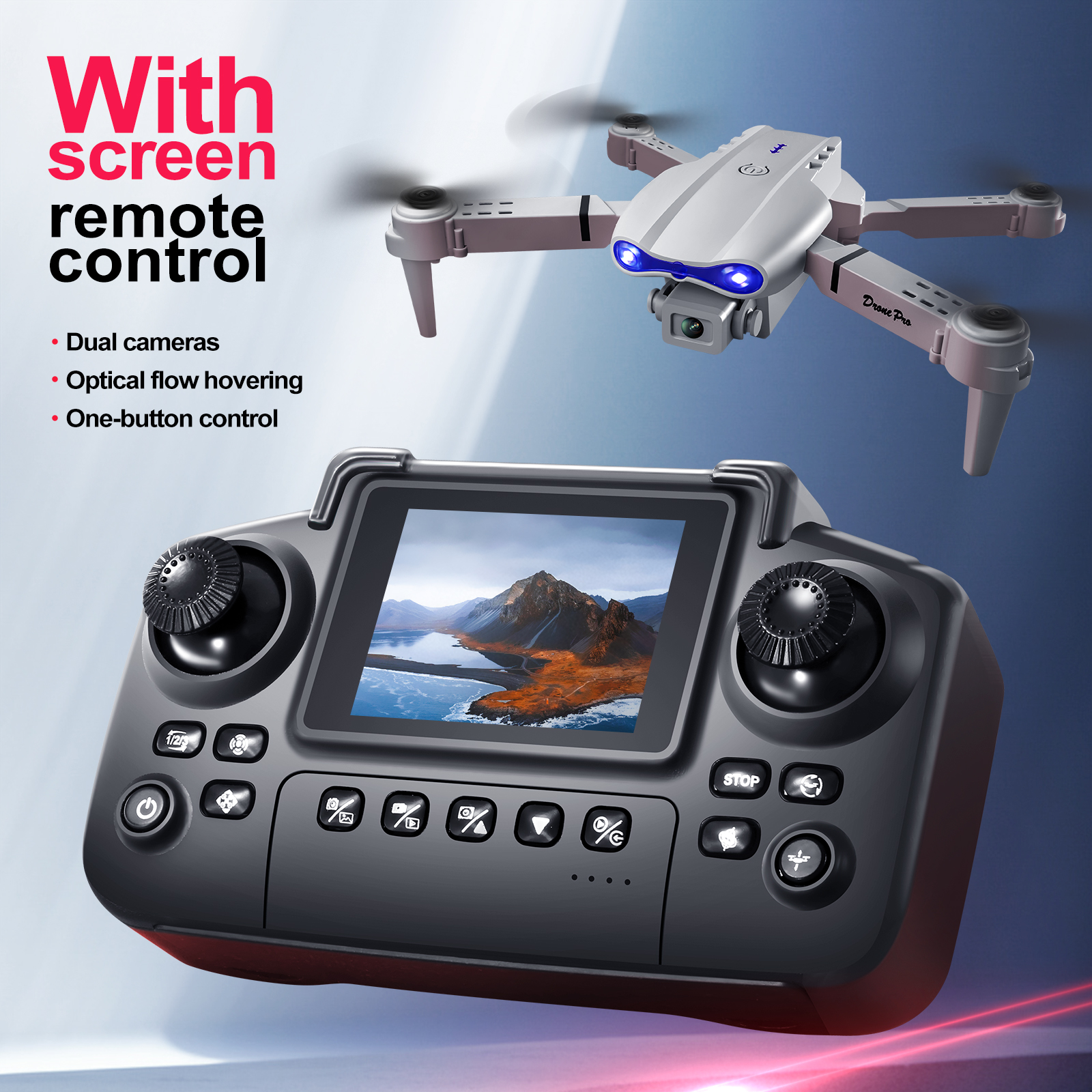 2025 New E88 E99 Upgraded Dron – Drone E88 Rc Quadcopter Bewertung und Preis