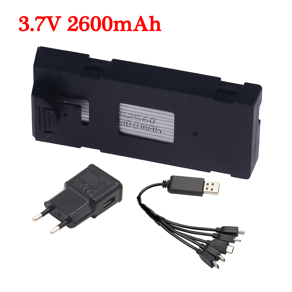 Upgrade Capacity 2600mAh 3.7V  – Drone Rc E99 Bewertung und Preis