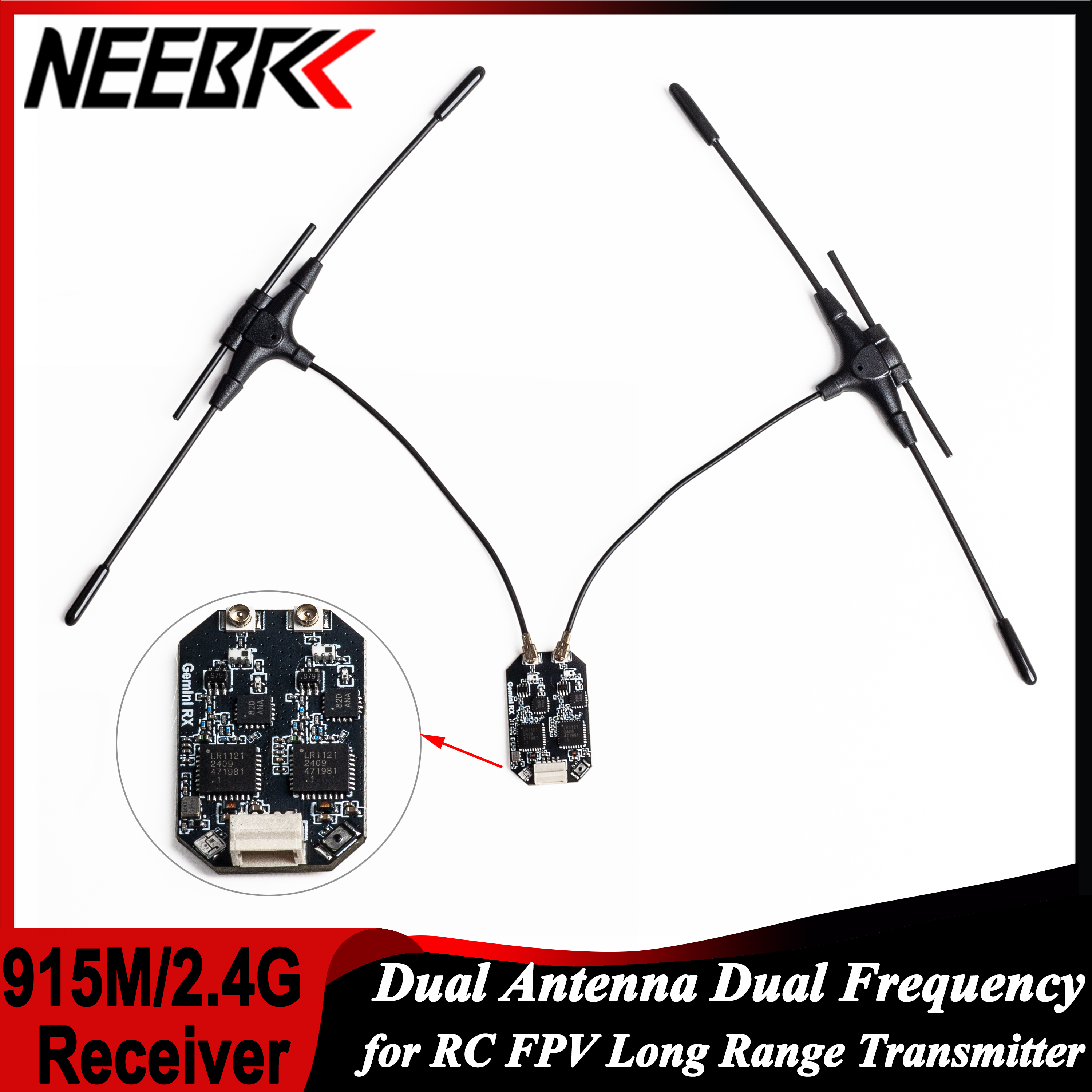 ELRS 915MHz/2.4GHz Gemini Dual – Drone Rc Diy Bewertung und Preis
