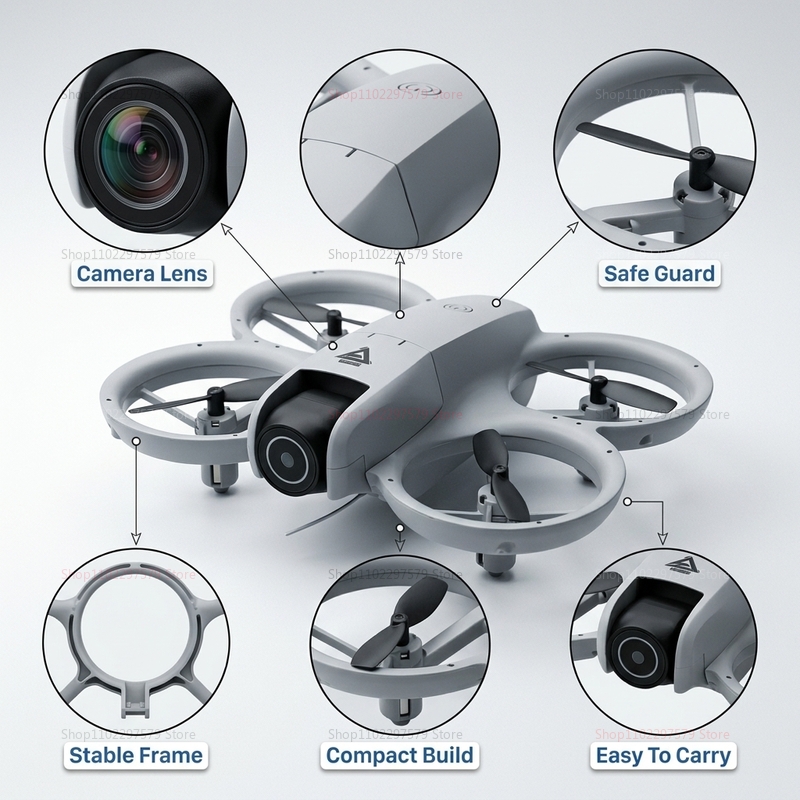 2026 Mini RC Drone with 8K HD  – Drone Rc Flight Controller Bewertung und Preis