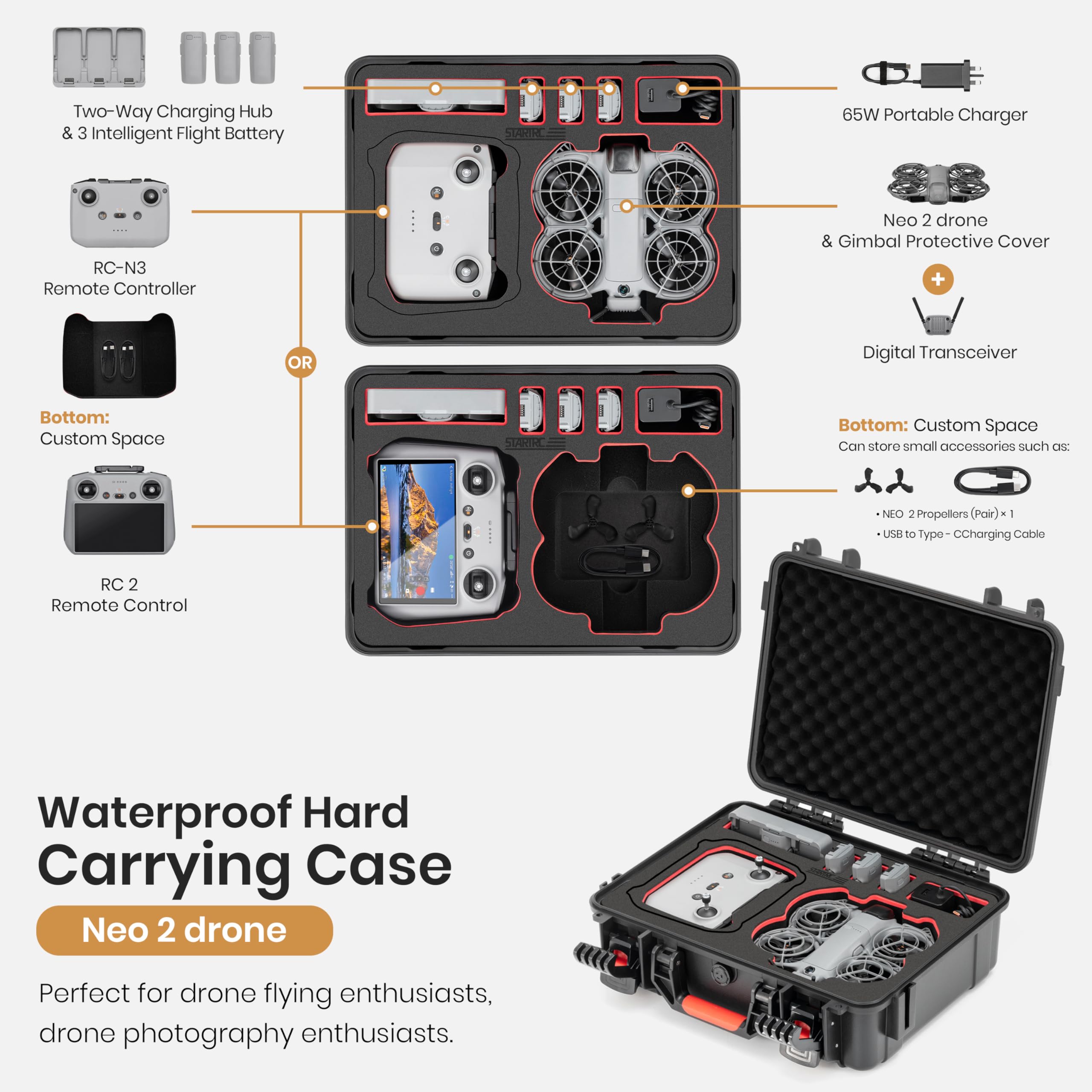 STARTRC Waterproof Hard Carryi – Drone Neo Rc Bewertung und Preis