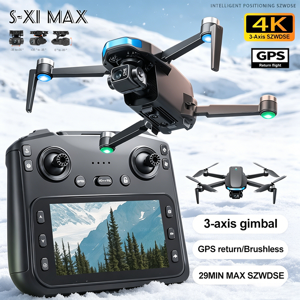 New S-X1 MAX Drone GPS 8K Prof – Drone Rc Gps Bewertung und Preis