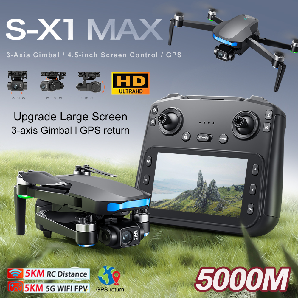 New S-X1 MAX Drone GPS 8K Prof – Drone Rc Gps Bewertung und Preis