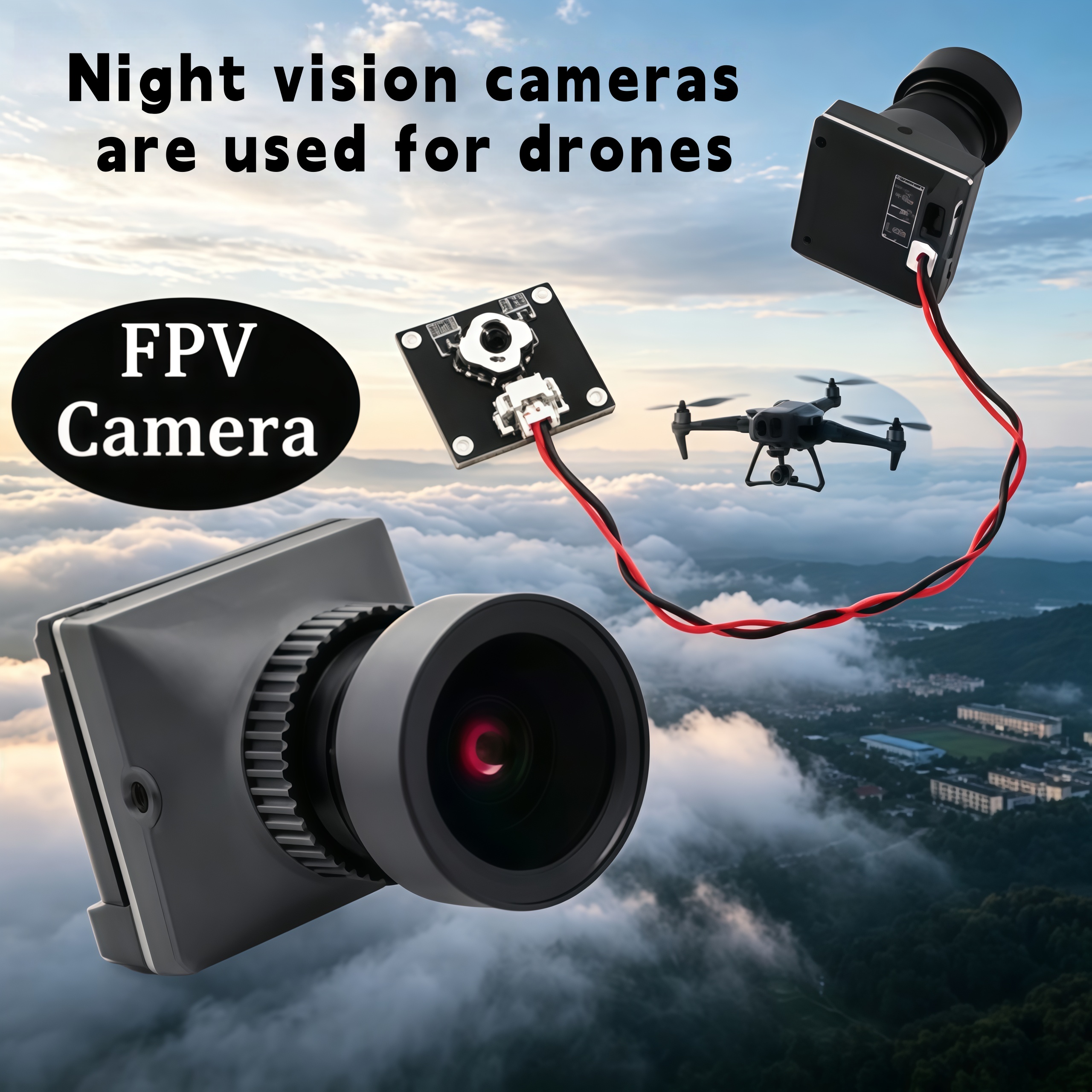 1500TVL HD CADDX Snail FPV Cam – Rc Drone Uav Bewertung und Preis