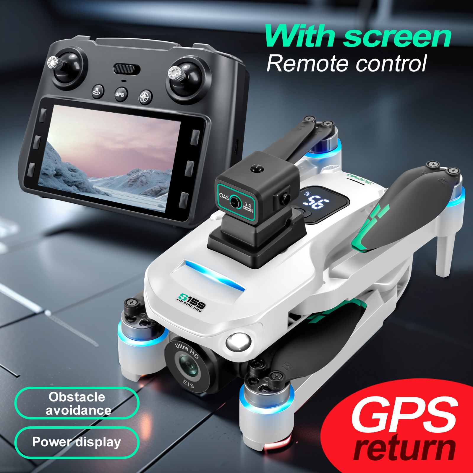 S159 GPS Drone 4K Profesional  – Drone Rc Gps Bewertung und Preis