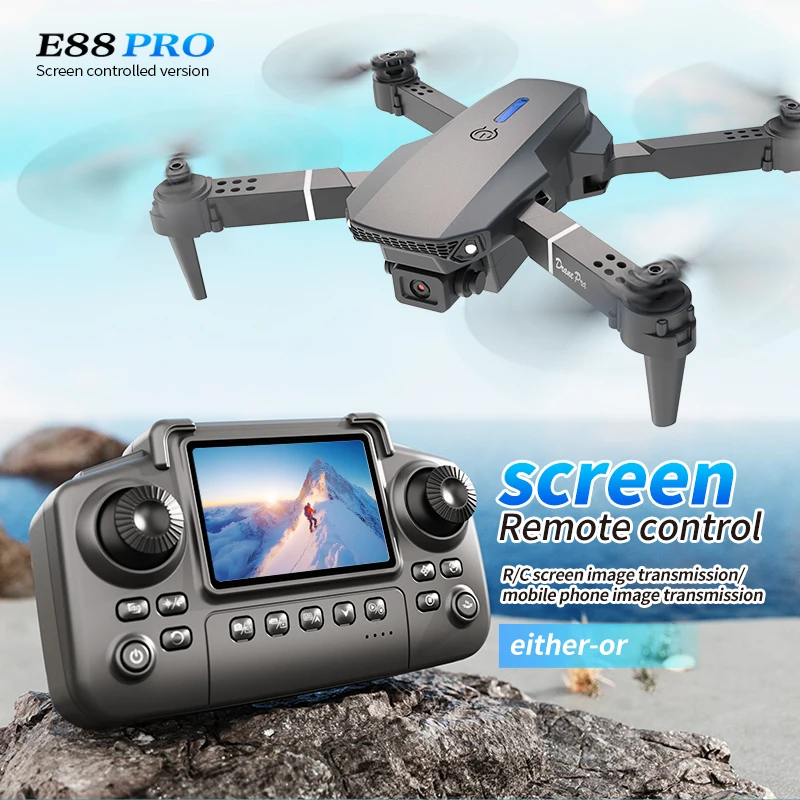E88 PRO Drone with screen 4K H – Drone E88 Rc Quadcopter Bewertung und Preis