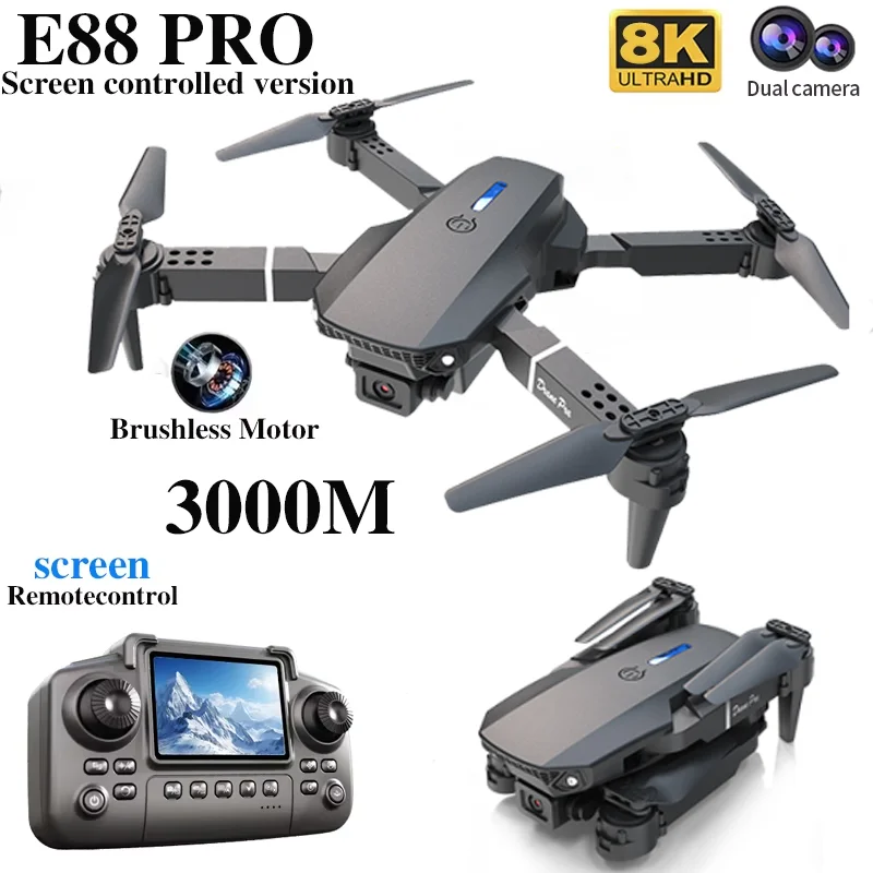 E88 PRO Drone with screen 4K H – Drone E88 Rc Quadcopter Bewertung und Preis