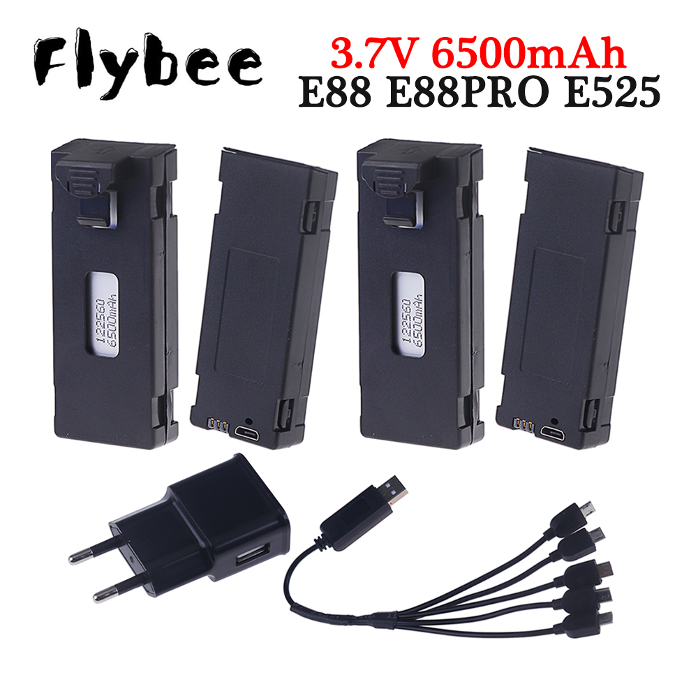 Rechargeable 3.7V 6500mAh Batt – Drone E88 Rc Quadcopter Bewertung und Preis